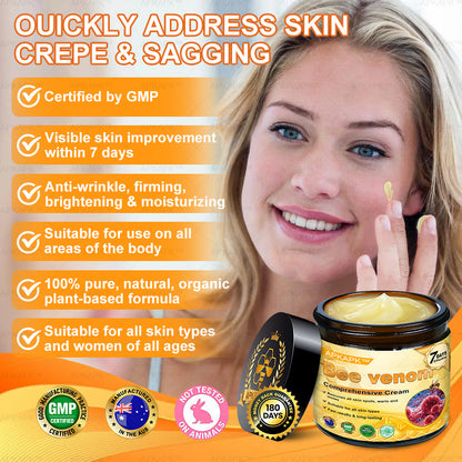 Made and Shipped from AUS ✨✨ APKAPK® Bee venom Comprehensive Cream 🔥 Sagging Skin, Fine Lines, Loss of Firmness, Flat Bust, Drooping Hips, and More💎💎