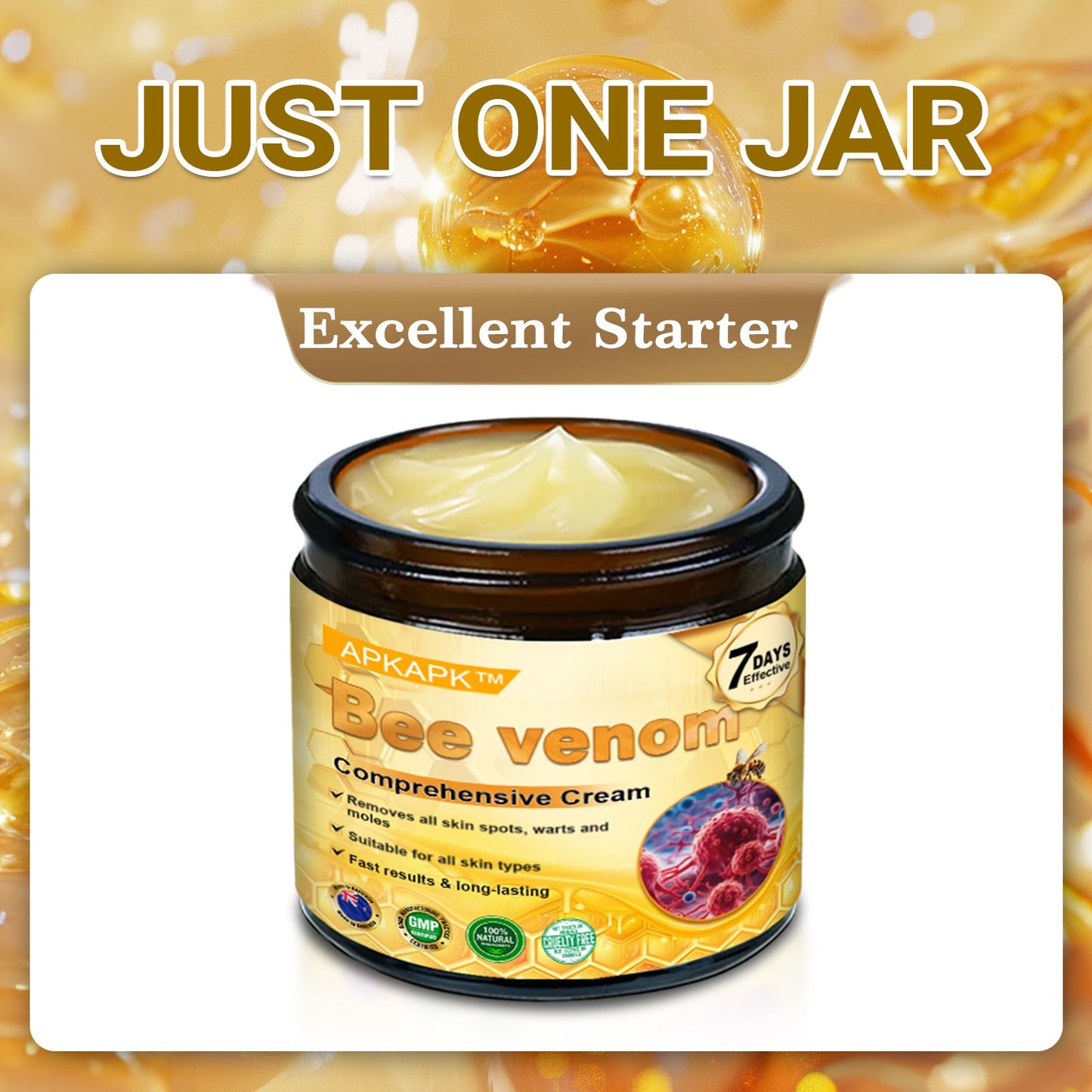 Made and Shipped from AUS ✨✨ APKAPK® Bee venom Comprehensive Cream 🔥 Sagging Skin, Fine Lines, Loss of Firmness, Flat Bust, Drooping Hips, and More💎💎